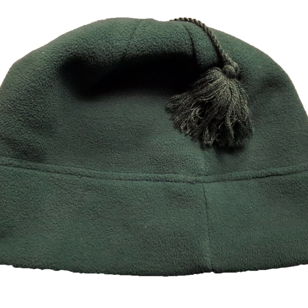Polo Ralph Lauren Navy & Green Fleece Cap Hat L/XL - Picture 2 of 4